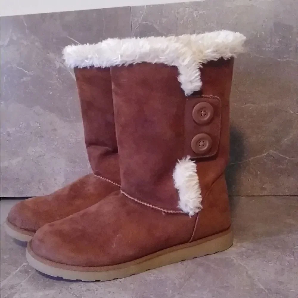 Falls Creek boots Sz 7 Brown